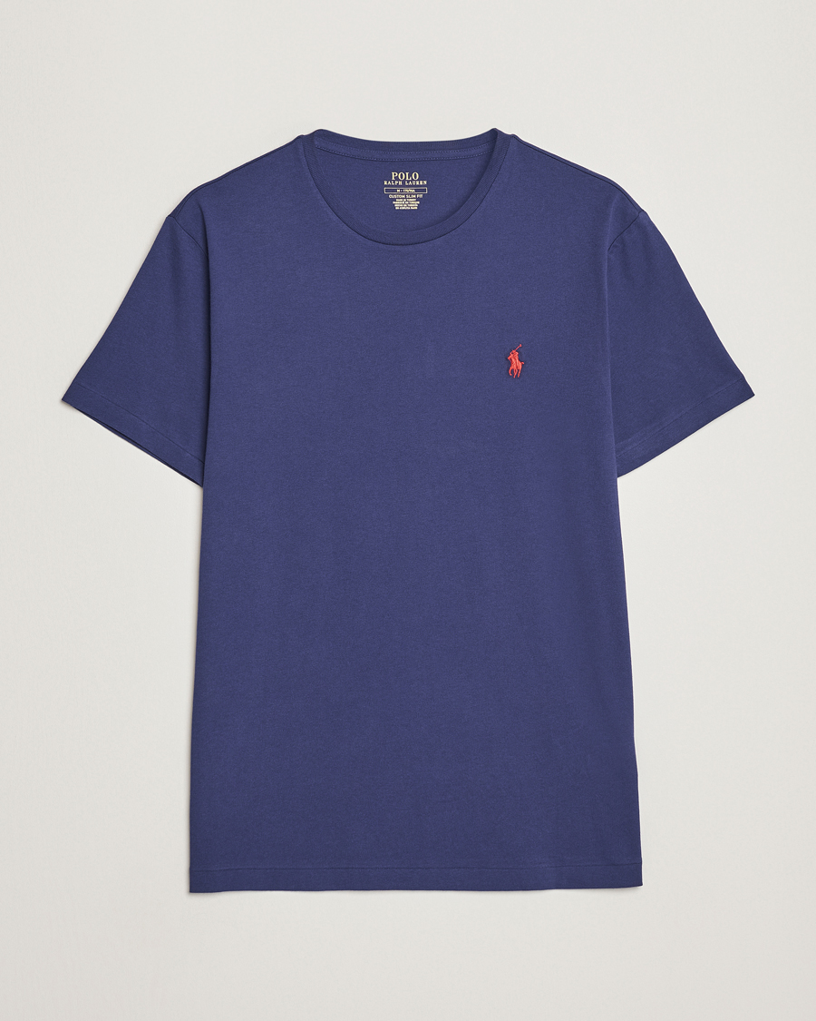 Herren | T-Shirts | Polo Ralph Lauren | Crew Neck T-Shirt Boathouse Navy