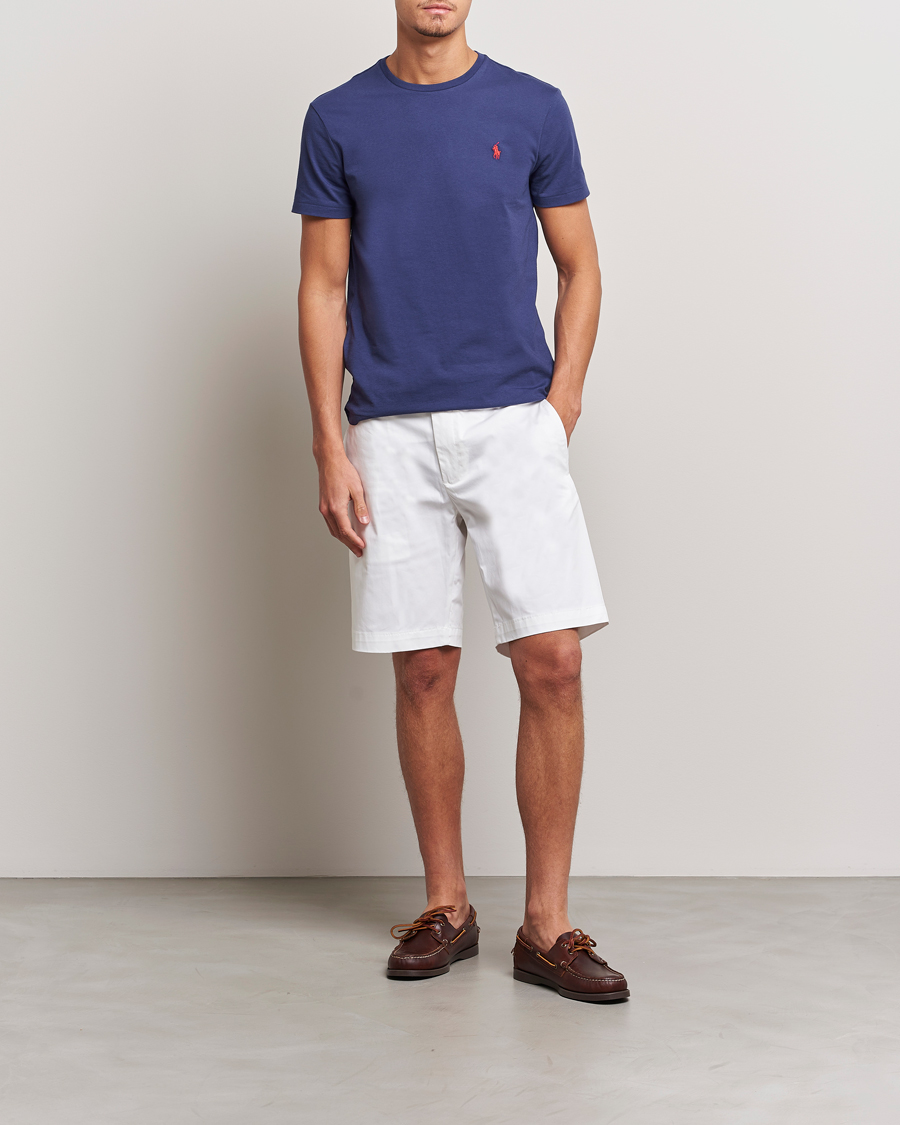 Herren | T-Shirts | Polo Ralph Lauren | Crew Neck T-Shirt Boathouse Navy