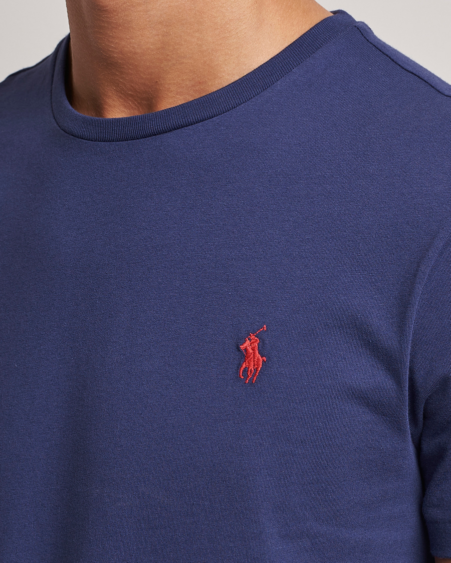 Herren | T-Shirts | Polo Ralph Lauren | Crew Neck T-Shirt Boathouse Navy