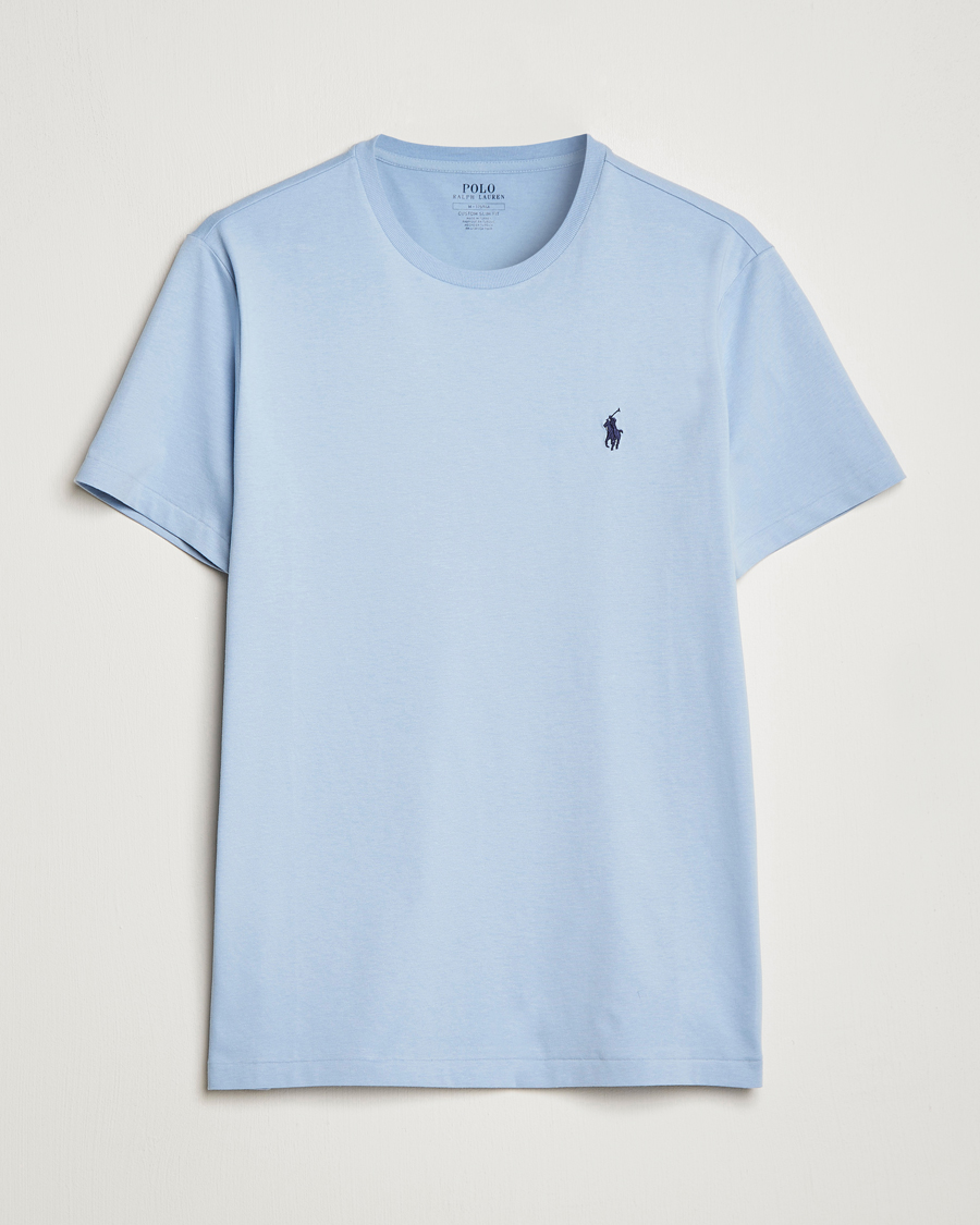 Herren | T-Shirts | Polo Ralph Lauren | Crew Neck T-Shirt Estate Blue