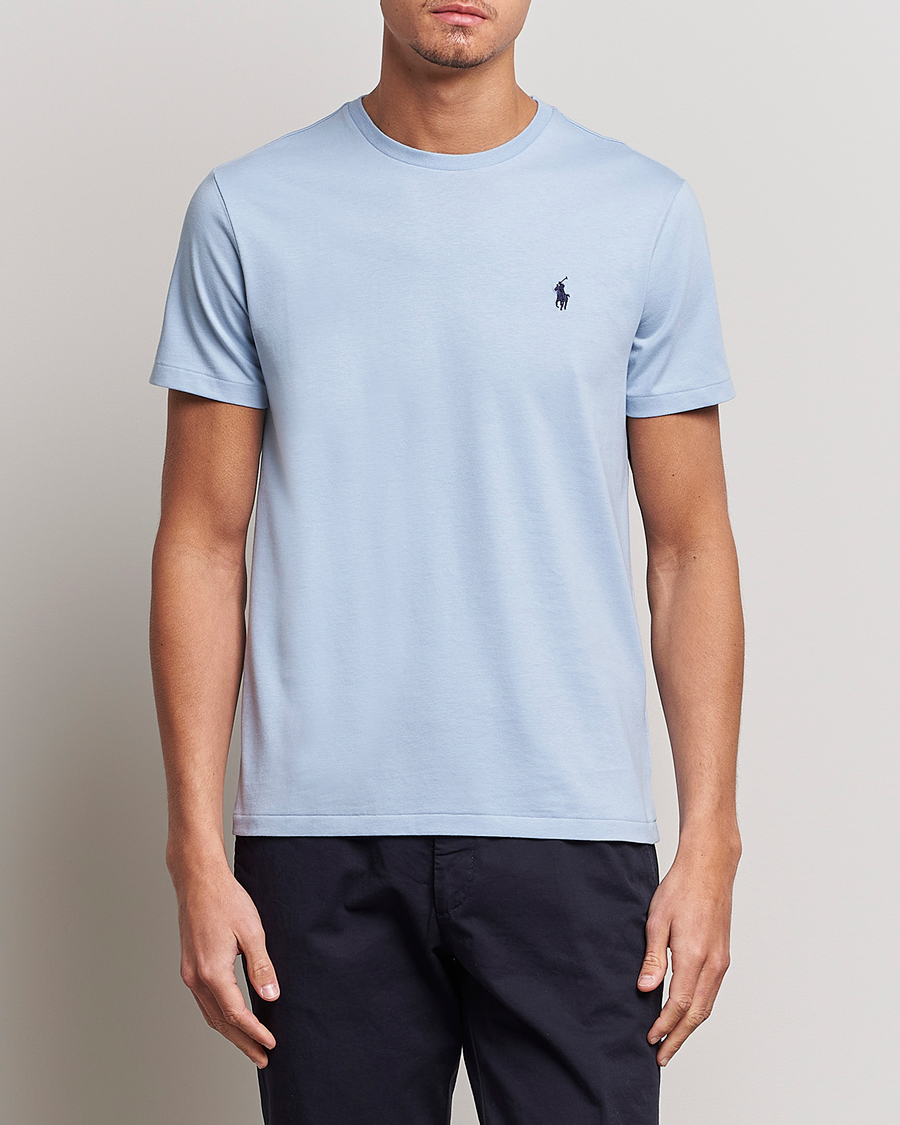 Herren | T-Shirts | Polo Ralph Lauren | Crew Neck T-Shirt Estate Blue