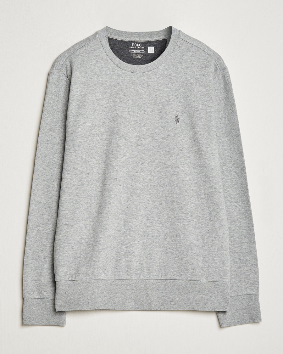 Herren | Pullover | Polo Ralph Lauren | Double Knitted Jersey Sweatshirt Andover Heather