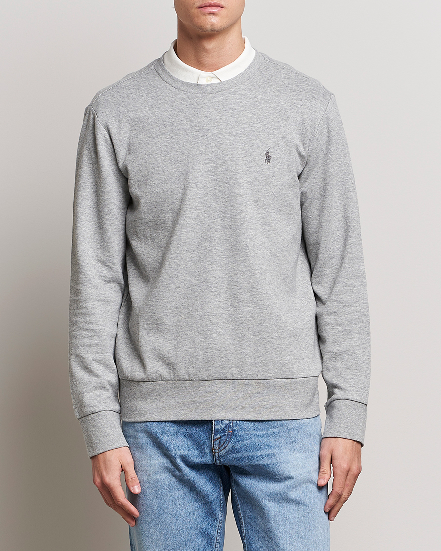 Herren | Pullover | Polo Ralph Lauren | Double Knitted Jersey Sweatshirt Andover Heather