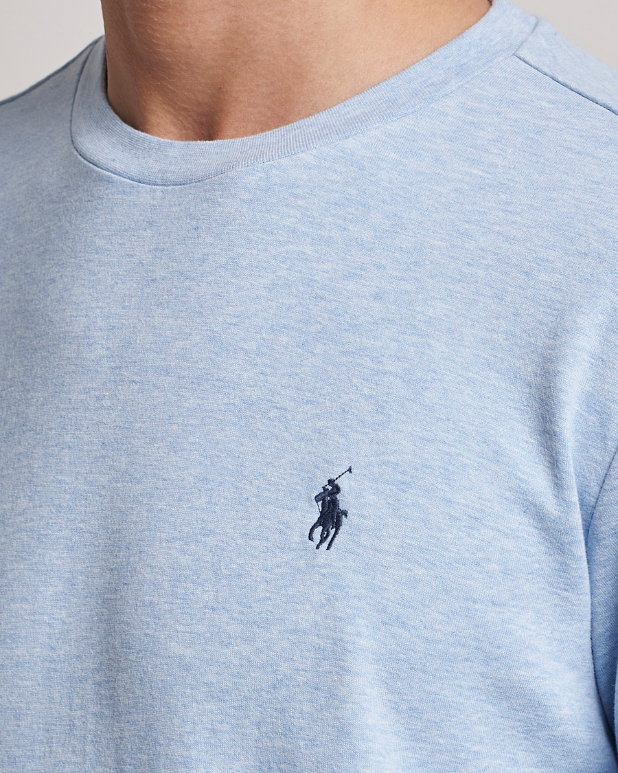 Herren | Pullover | Polo Ralph Lauren | Double Knitted Jersey Sweatshirt Elite Blue Heather