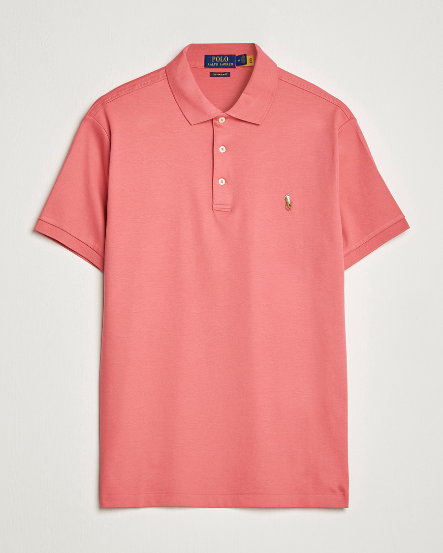 Herren | Poloshirts | Polo Ralph Lauren | Luxury Pima Cotton Polo Red Sky