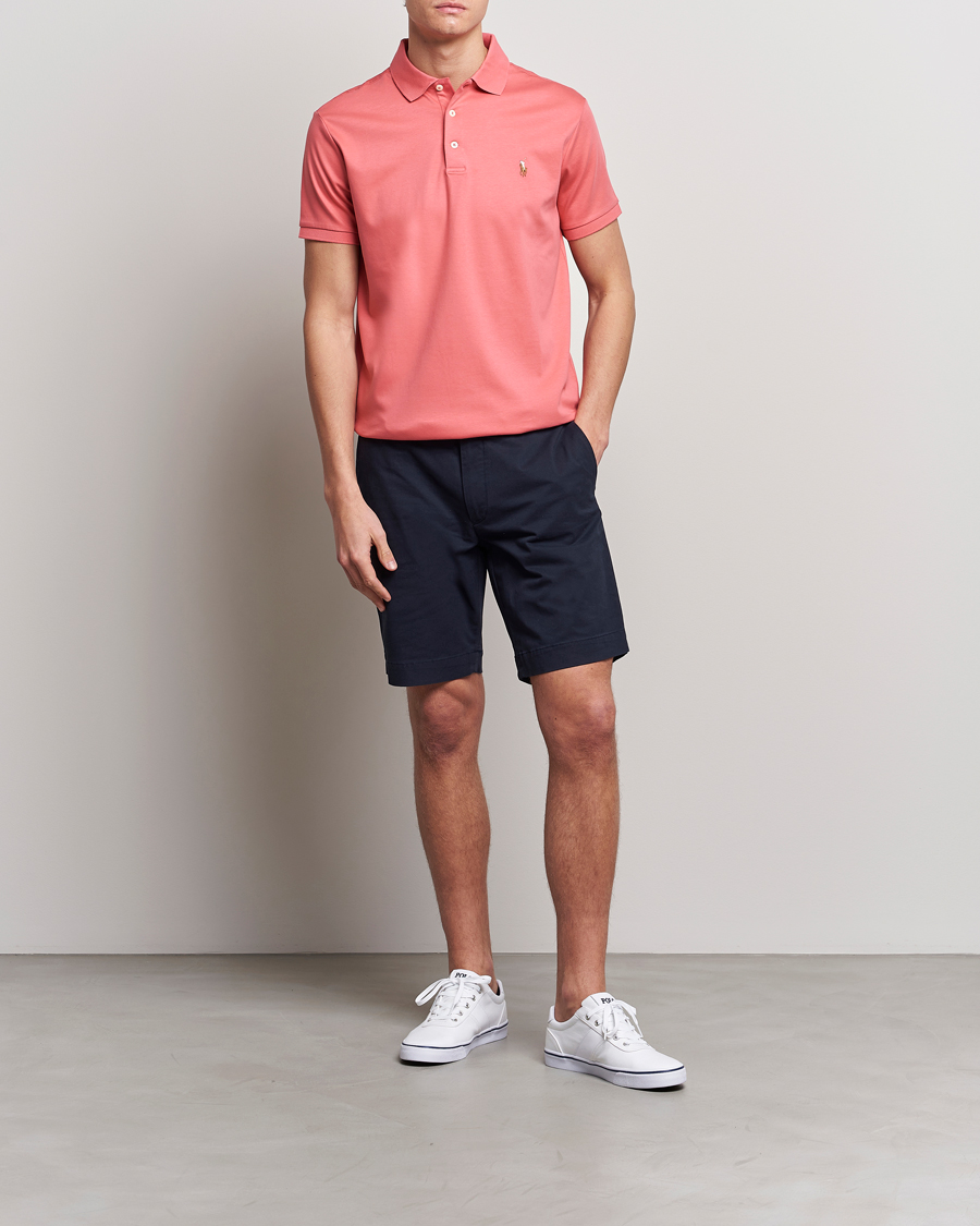 Herren | Poloshirts | Polo Ralph Lauren | Luxury Pima Cotton Polo Red Sky