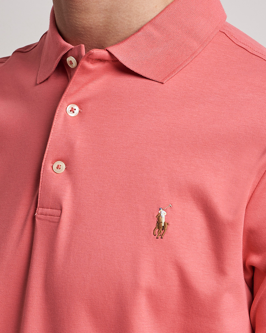 Herren | Poloshirts | Polo Ralph Lauren | Luxury Pima Cotton Polo Red Sky