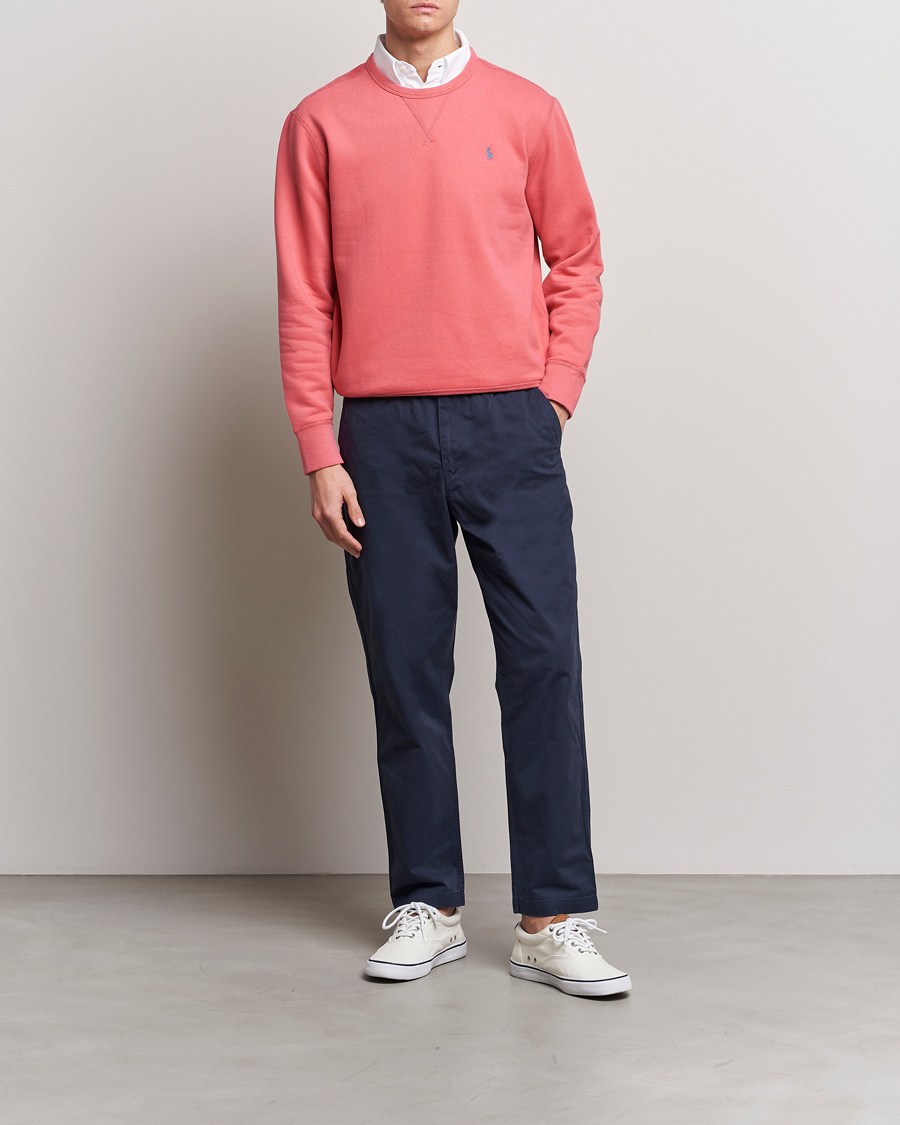 Herren | Pullover | Polo Ralph Lauren | Crew Neck Sweatshirt Red Sky