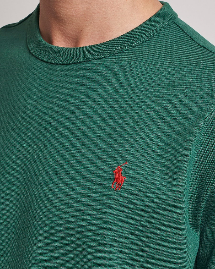 Herren | T-Shirts | Polo Ralph Lauren | Heavyweight Crew Neck T-Shirt Washed Forest