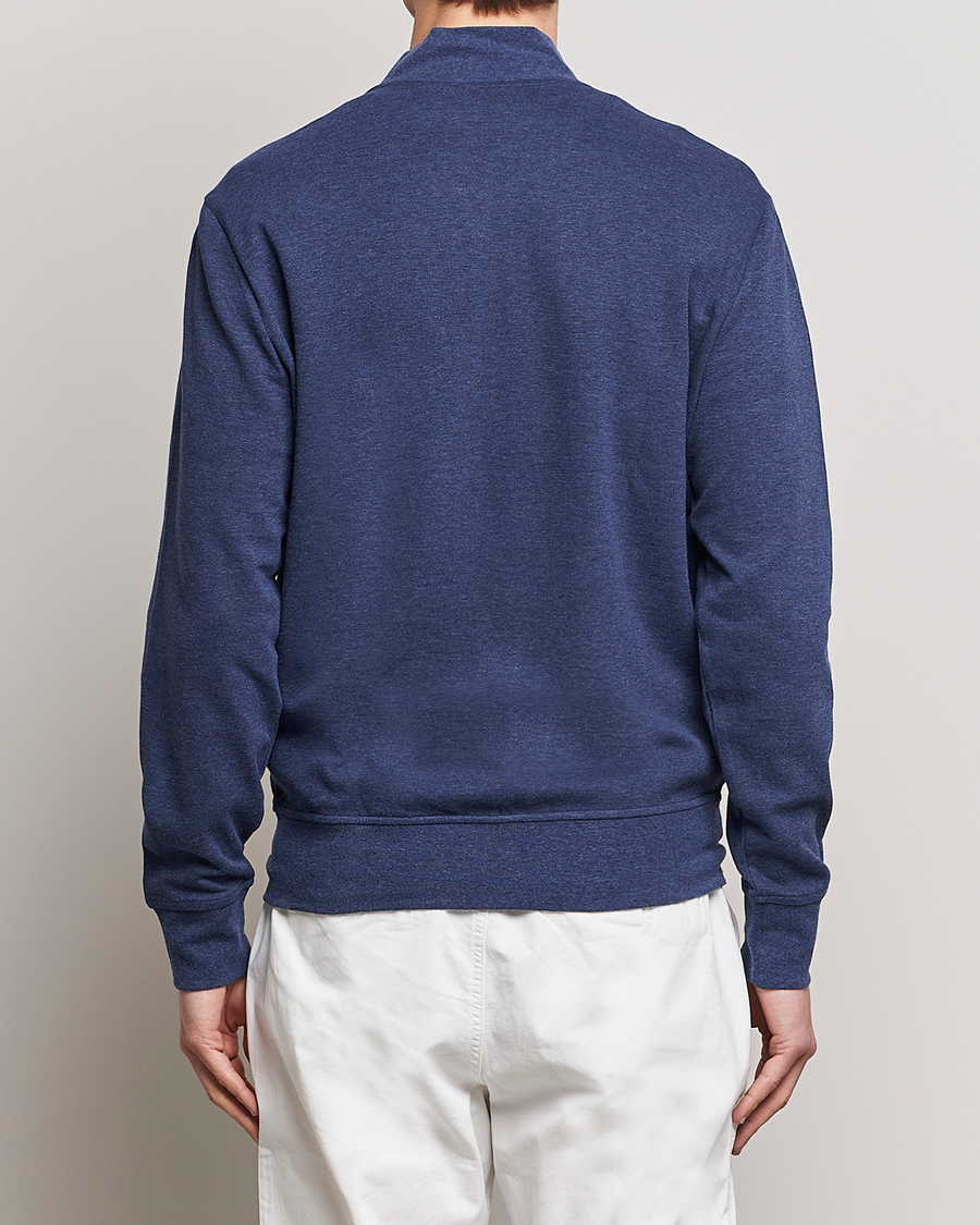 Herren | Pullover | Polo Ralph Lauren | Double Knit Full-Zip Sweater Spring Navy Heather