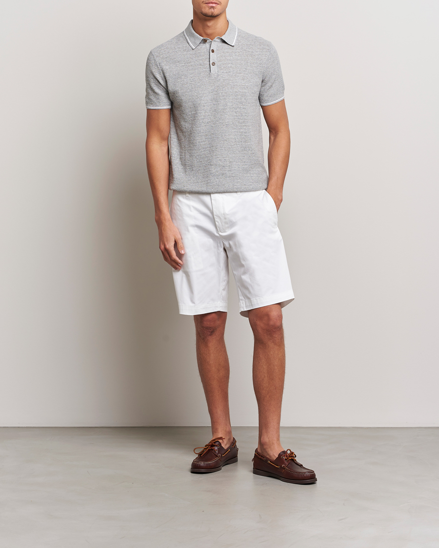 Herren | Poloshirts | Polo Ralph Lauren | Cotton/Linen Textured Polo Andover Heather