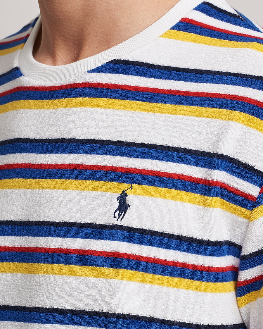 Herren | T-Shirts | Polo Ralph Lauren | Cotton Terry Striped T-Shirt Multi