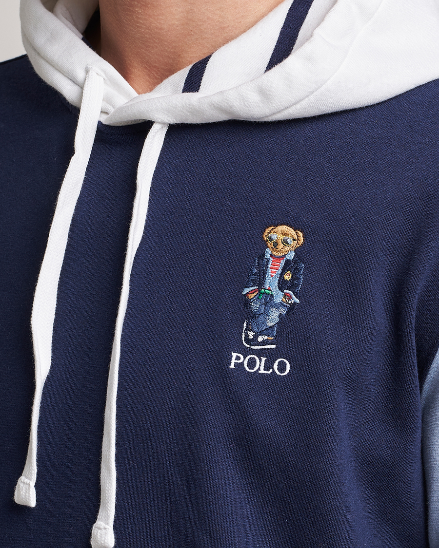 Herren | Pullover | Polo Ralph Lauren | Printed Regatta Bear Colorblocked Hoodie Multi