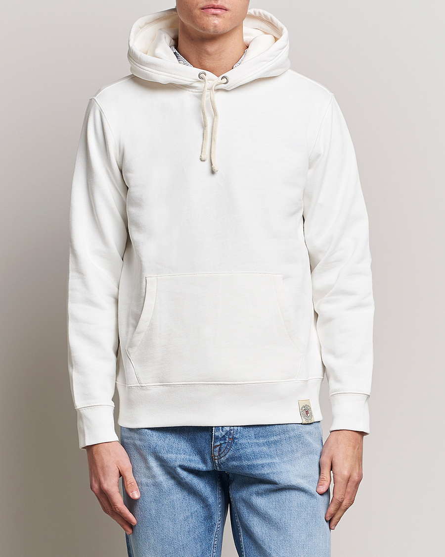 Herren | Pullover | Polo Ralph Lauren | Vintage Fleece Hoodie Deckwash White