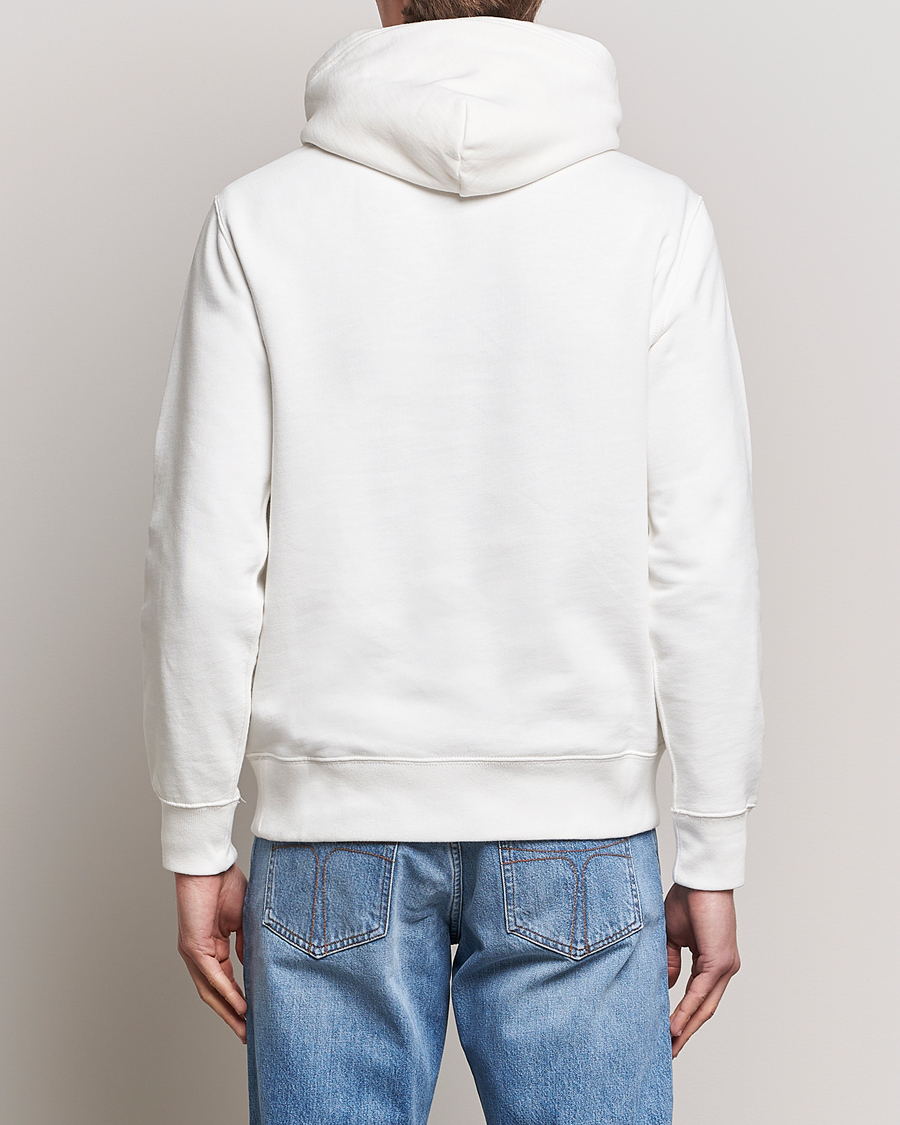 Herren | Pullover | Polo Ralph Lauren | Vintage Fleece Hoodie Deckwash White
