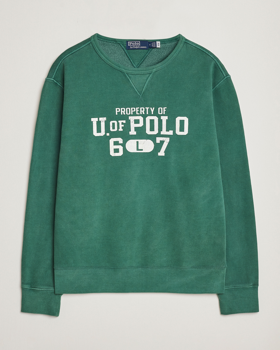 Herren | Pullover | Polo Ralph Lauren | Fleece Logo Sweatshirt Washed Forest
