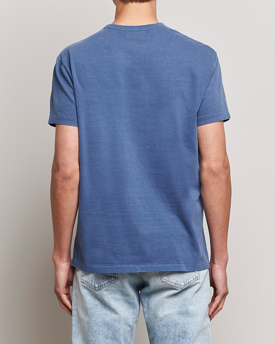 Herren | T-Shirts | Polo Ralph Lauren | Graphic Logo Jerset Crew Neck T-Shirt Earth Blue