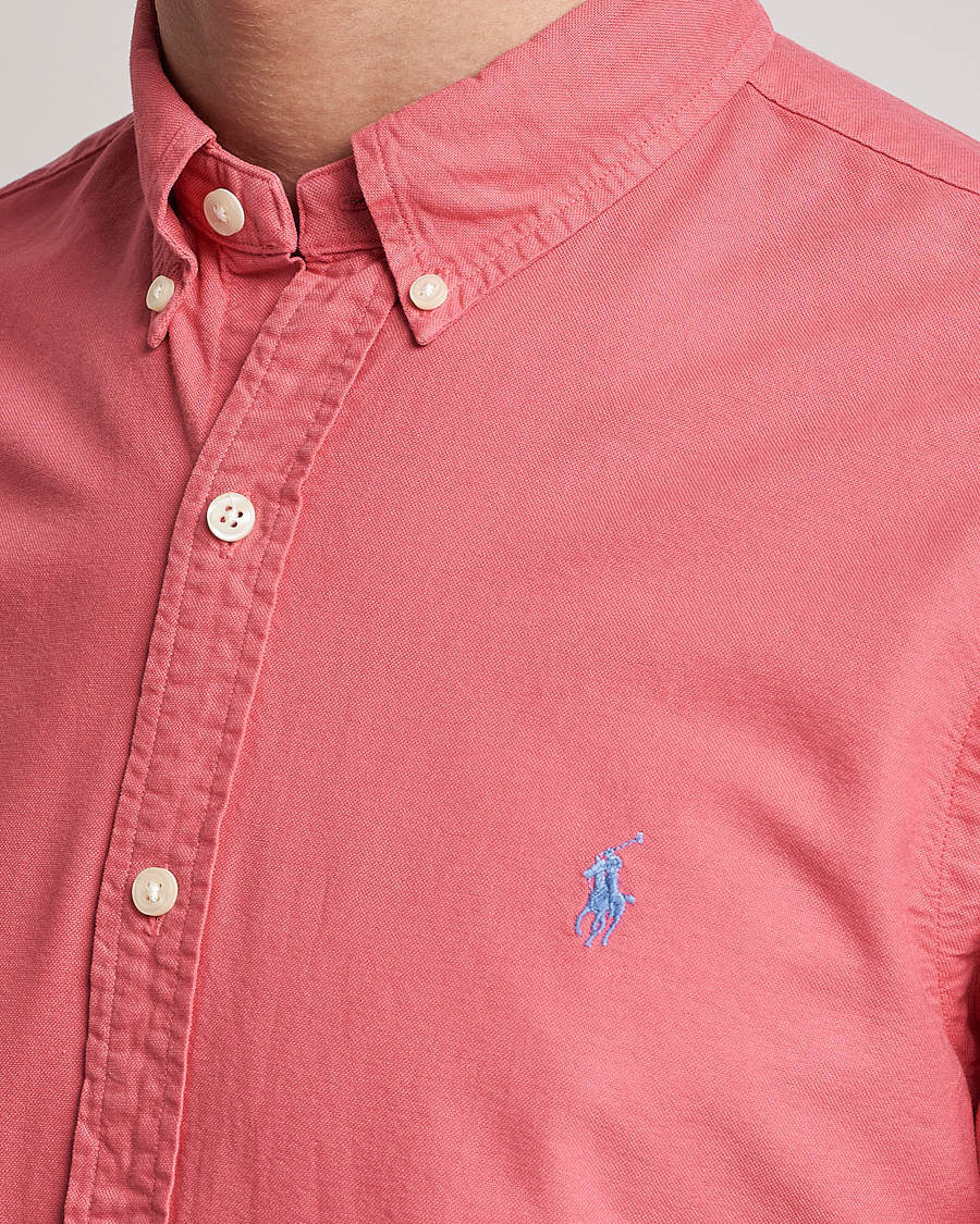 Herren | Hemden | Polo Ralph Lauren | Slim Fit Garment Dyed Oxford Red Sky