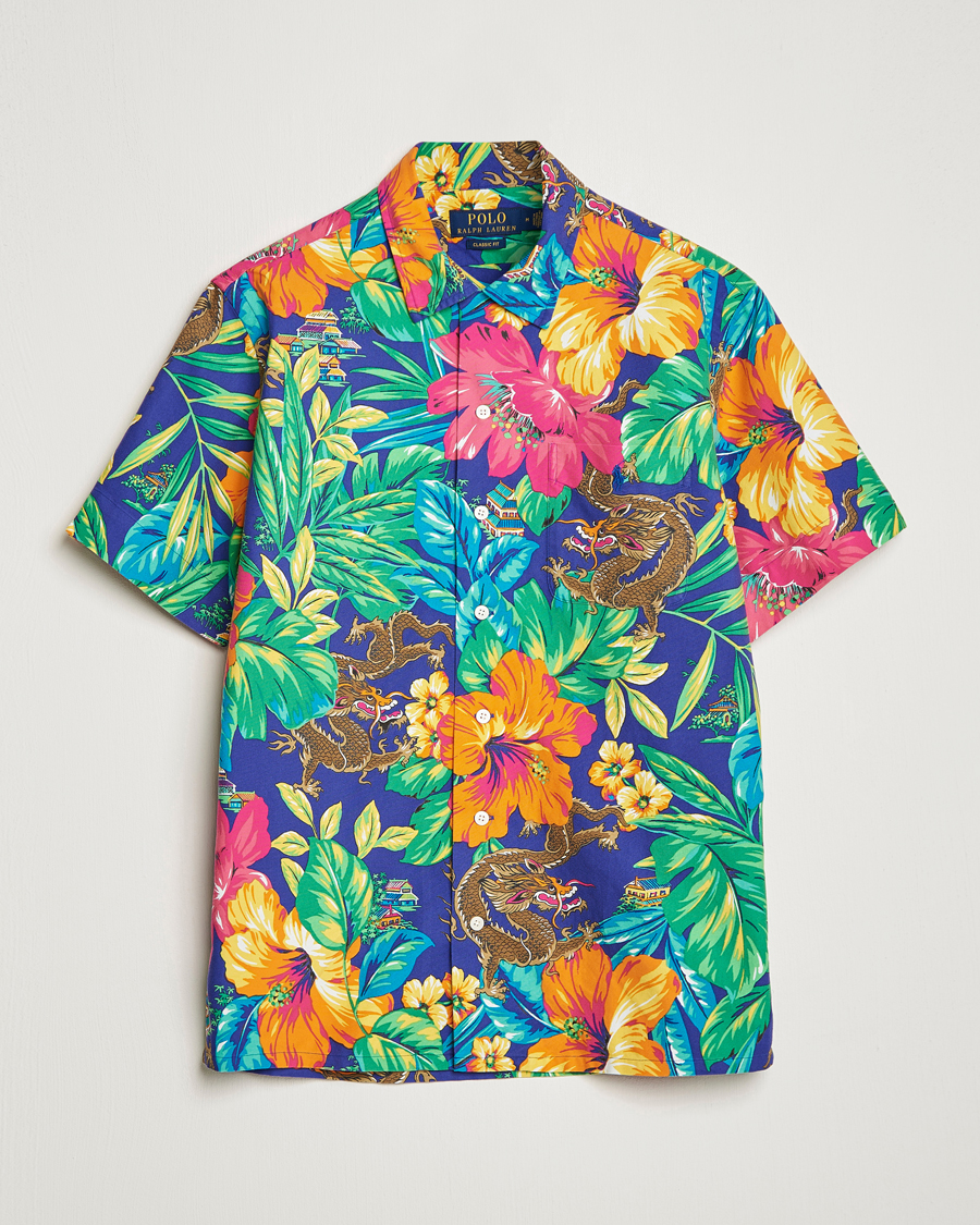 Herren | Hemden | Polo Ralph Lauren | Printed Flower Short Sleeve Shirt Tropical