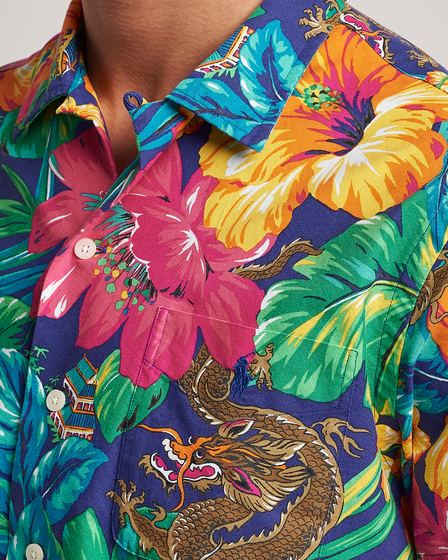 Herren | Hemden | Polo Ralph Lauren | Printed Flower Short Sleeve Shirt Tropical