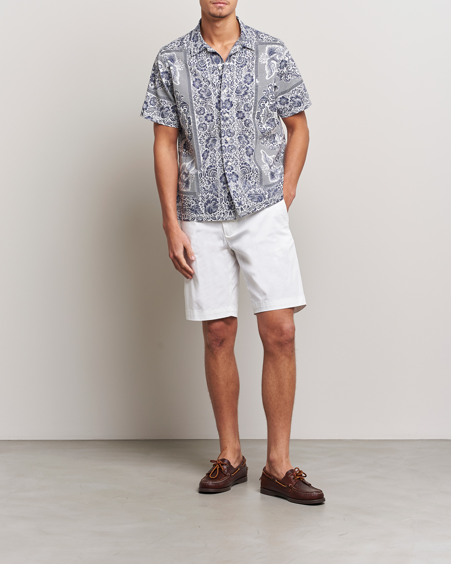 Herren | Hemden | Polo Ralph Lauren | Printed Paisley Short Sleeve Shirt Blue