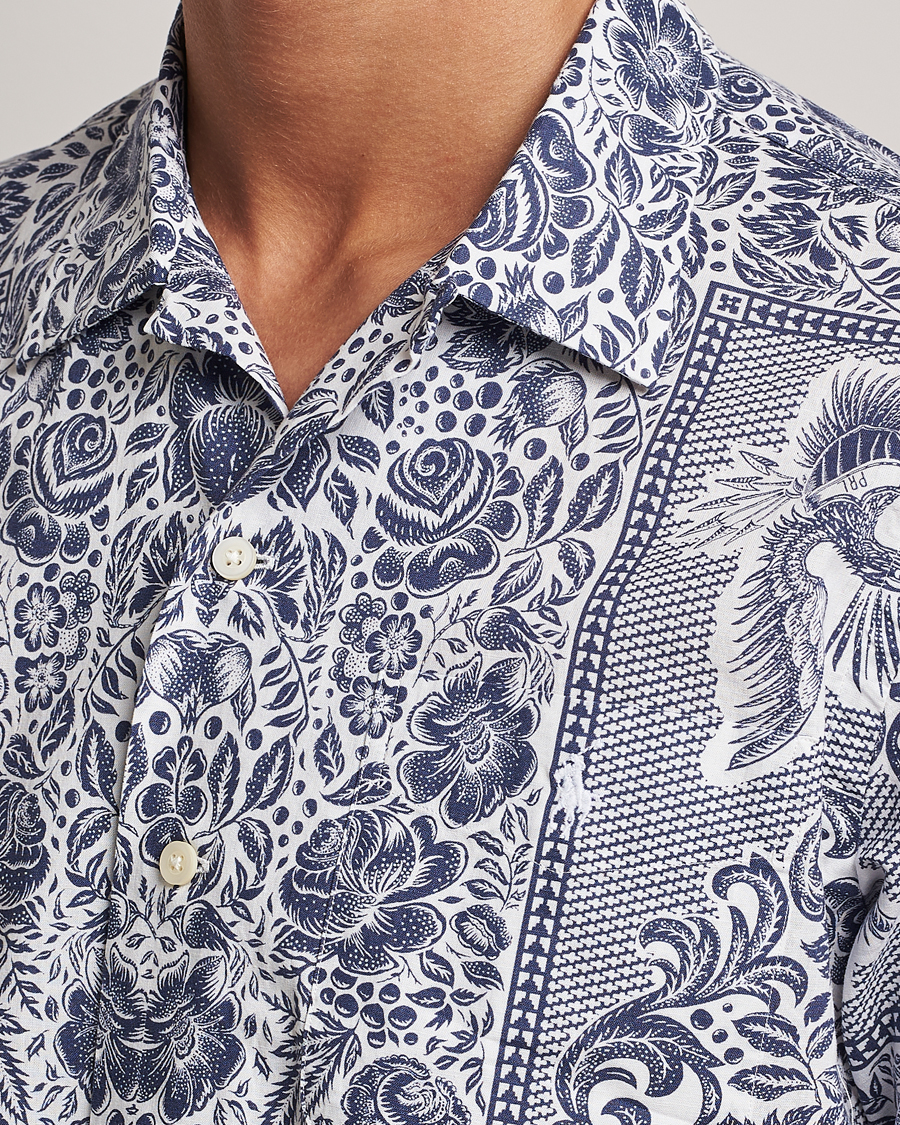 Herren | Hemden | Polo Ralph Lauren | Printed Paisley Short Sleeve Shirt Blue