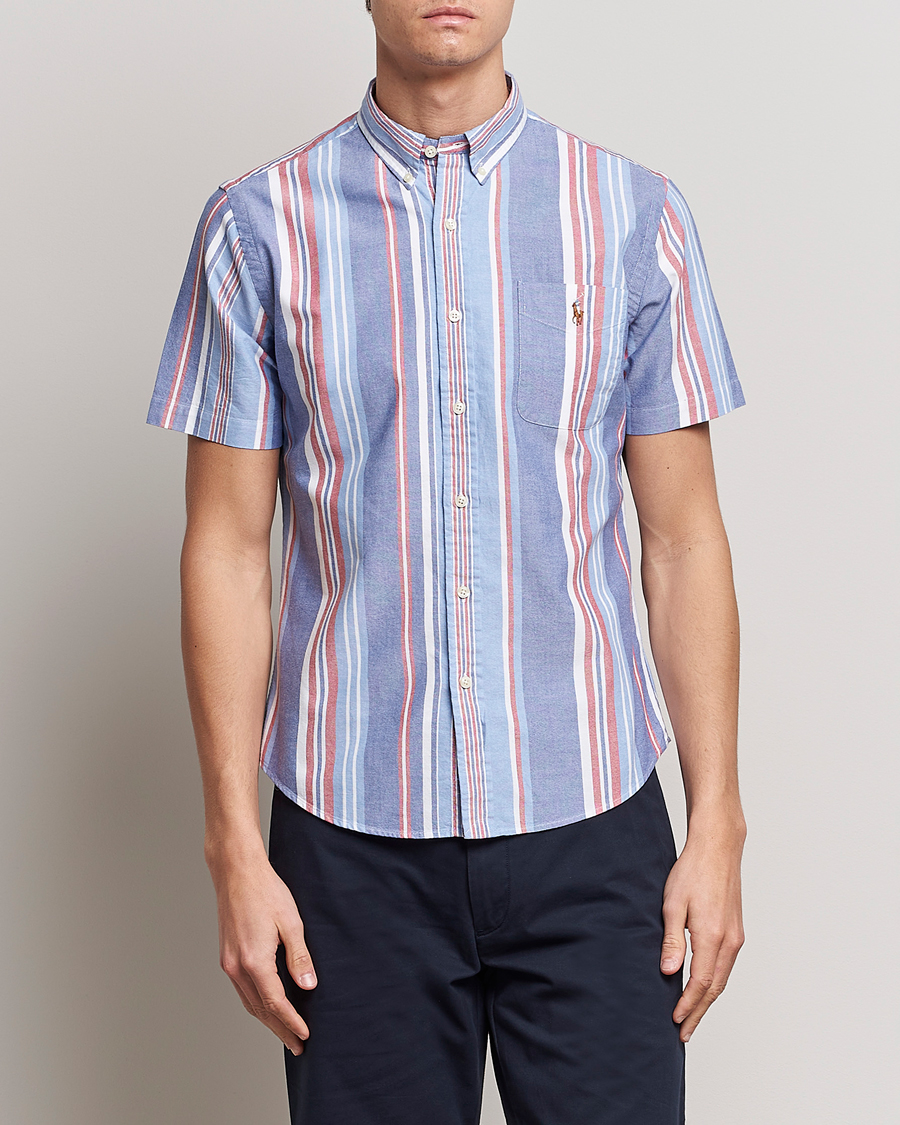 Herren | Hemden | Polo Ralph Lauren | Striped Oxford Short Sleeve Shirt Multi