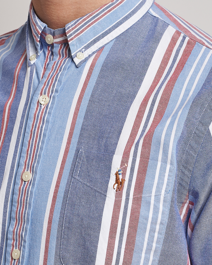Herren | Hemden | Polo Ralph Lauren | Striped Oxford Short Sleeve Shirt Multi