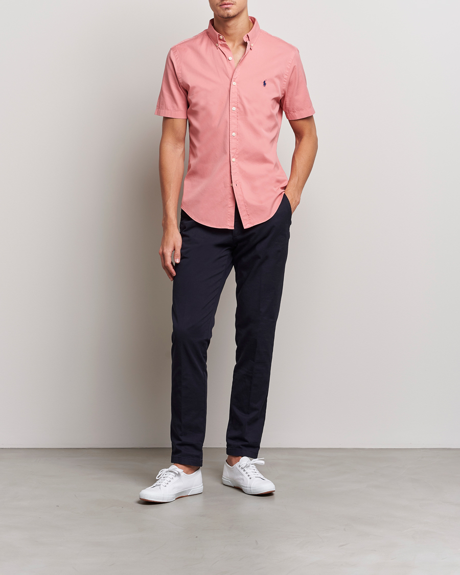Herren | Hemden | Polo Ralph Lauren | Twill Short Sleeve Shirt Desert Rose