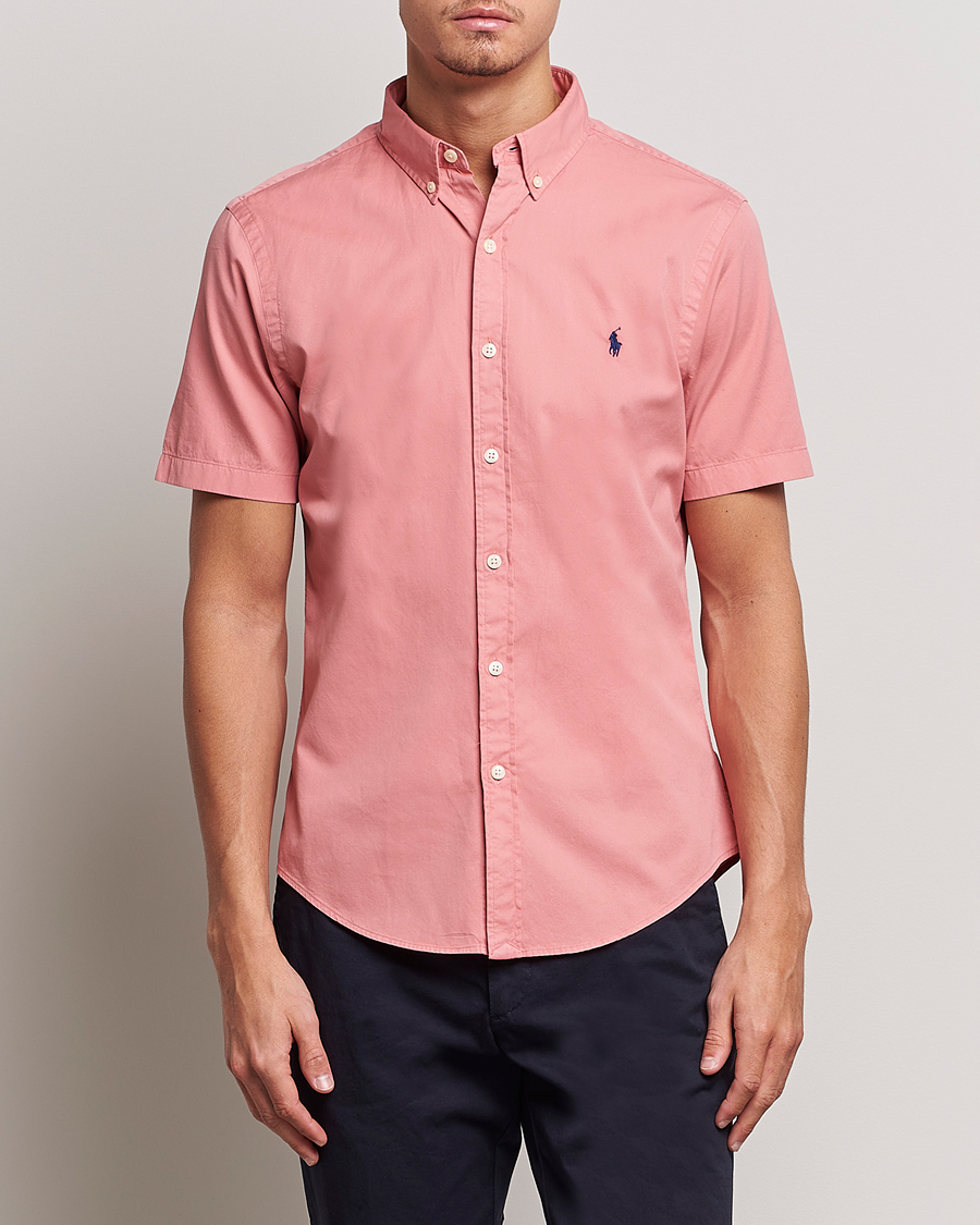 Herren | Hemden | Polo Ralph Lauren | Twill Short Sleeve Shirt Desert Rose