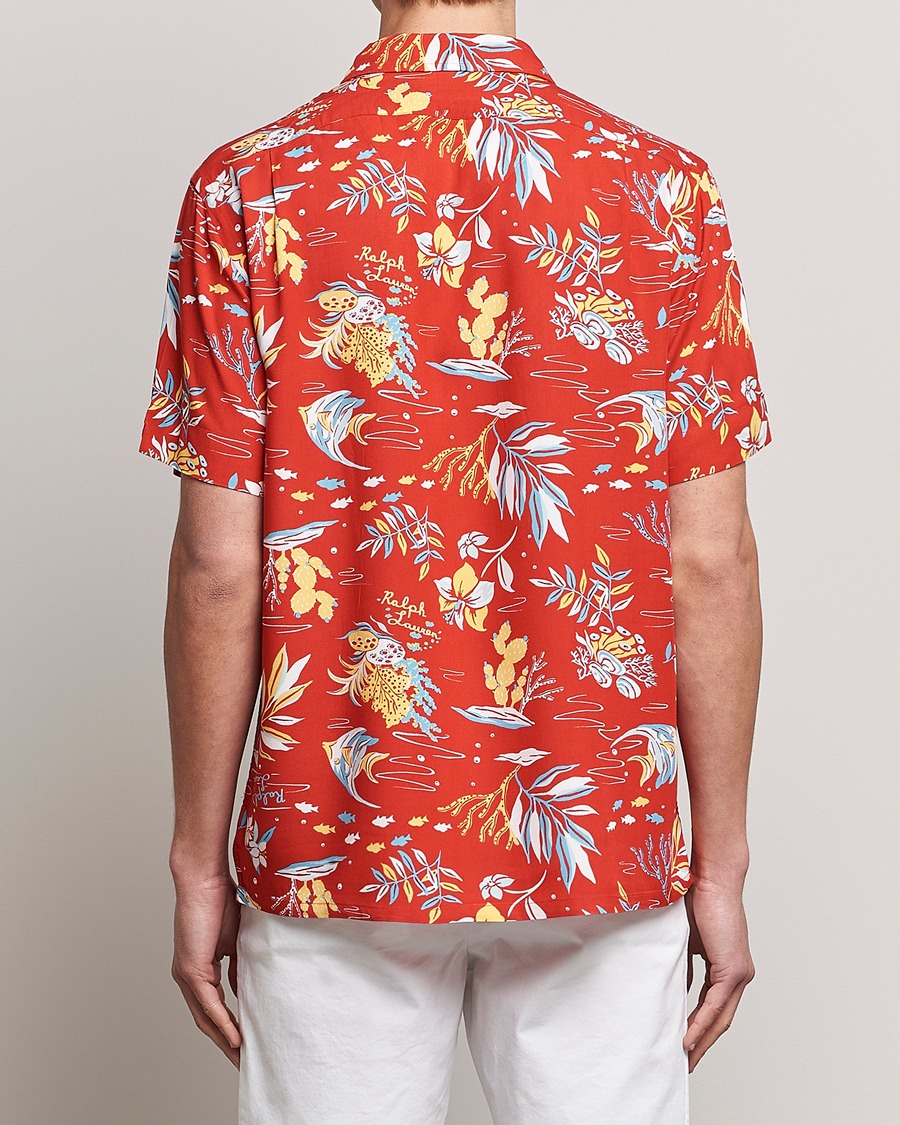 Herren | Hemden | Polo Ralph Lauren | Printed Flower Short Sleeve Shirt Sun Sand Surf
