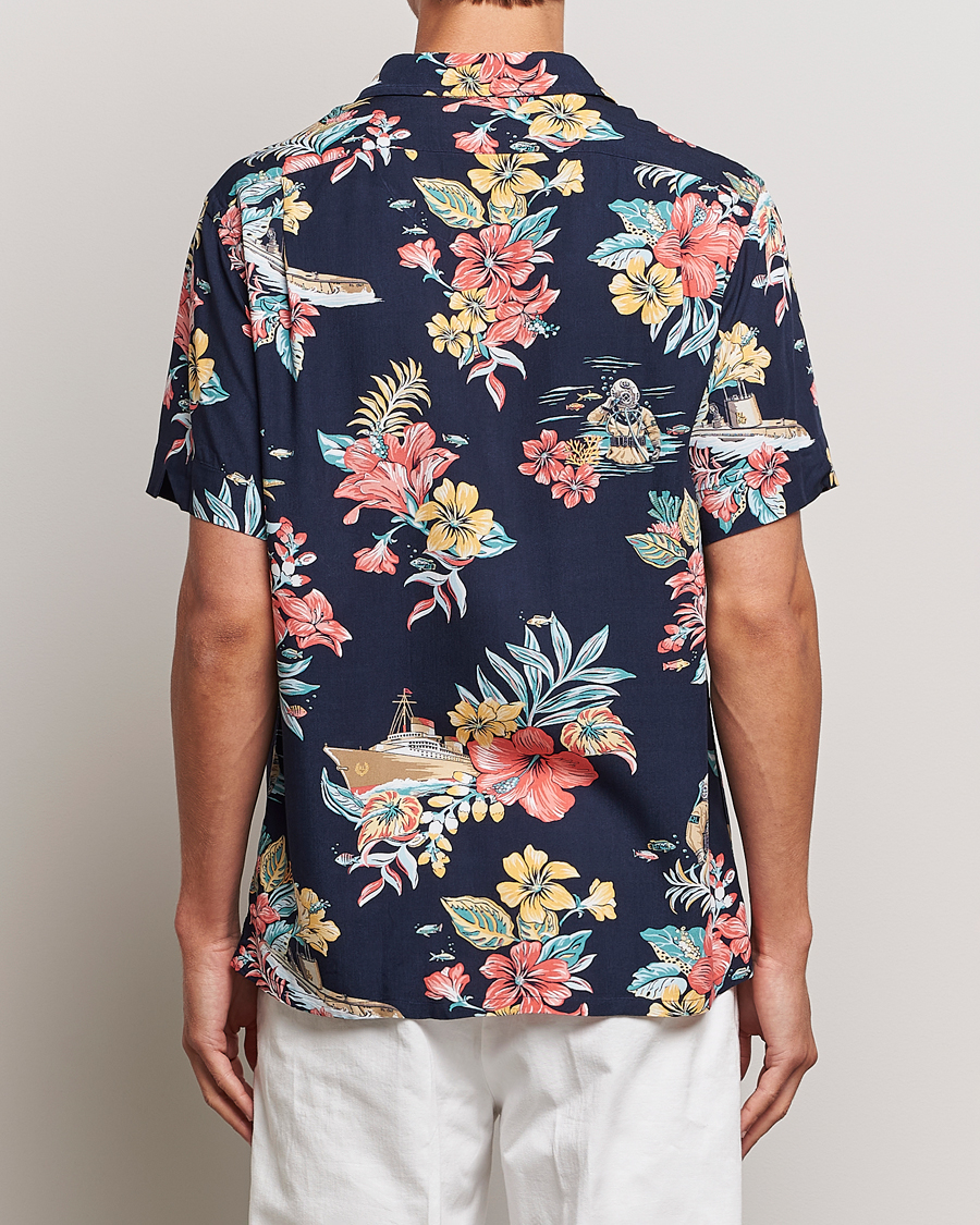 Herren | Hemden | Polo Ralph Lauren | Printed Flower Short Sleeve Shirt Navy Multi