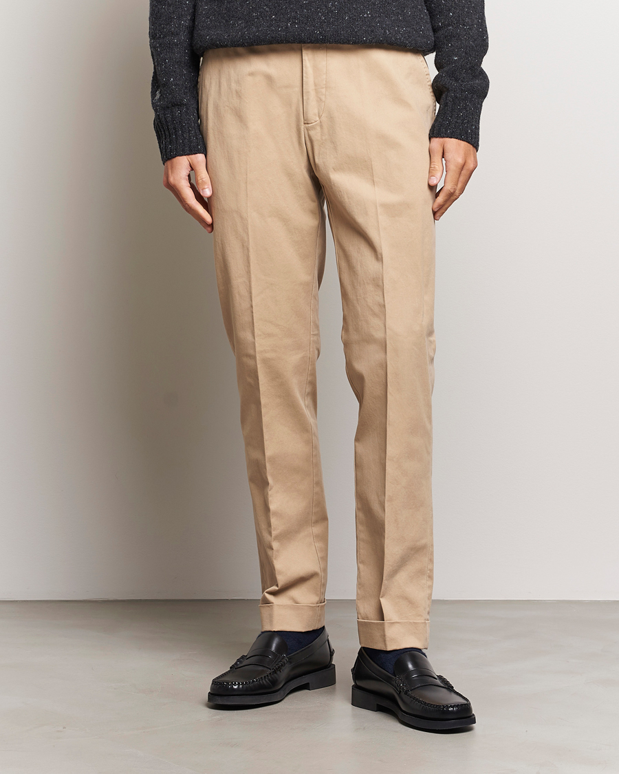 Herren | Hosen | Polo Ralph Lauren | Cotton Stretch Trousers Monument Tan
