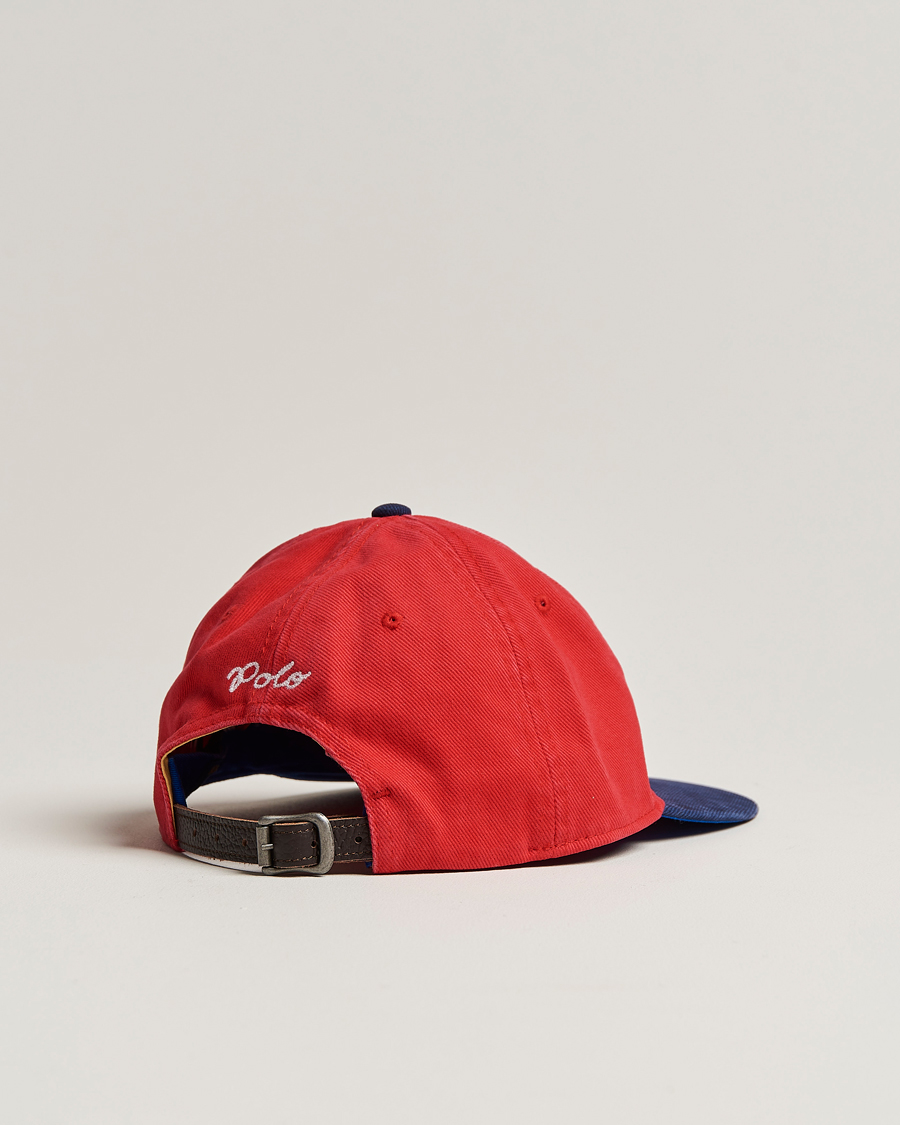 Herren | Polo Ralph Lauren Retro Sports Cap Pandora Red | Polo Ralph Lauren | Retro Sports Cap Pandora Red