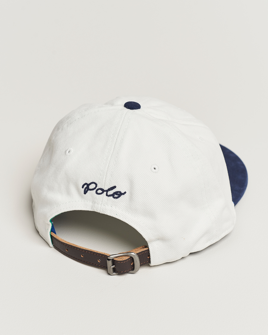 Herren | Polo Ralph Lauren Retro Sports Cap Deckwash White | Polo Ralph Lauren | Retro Sports Cap Deckwash White