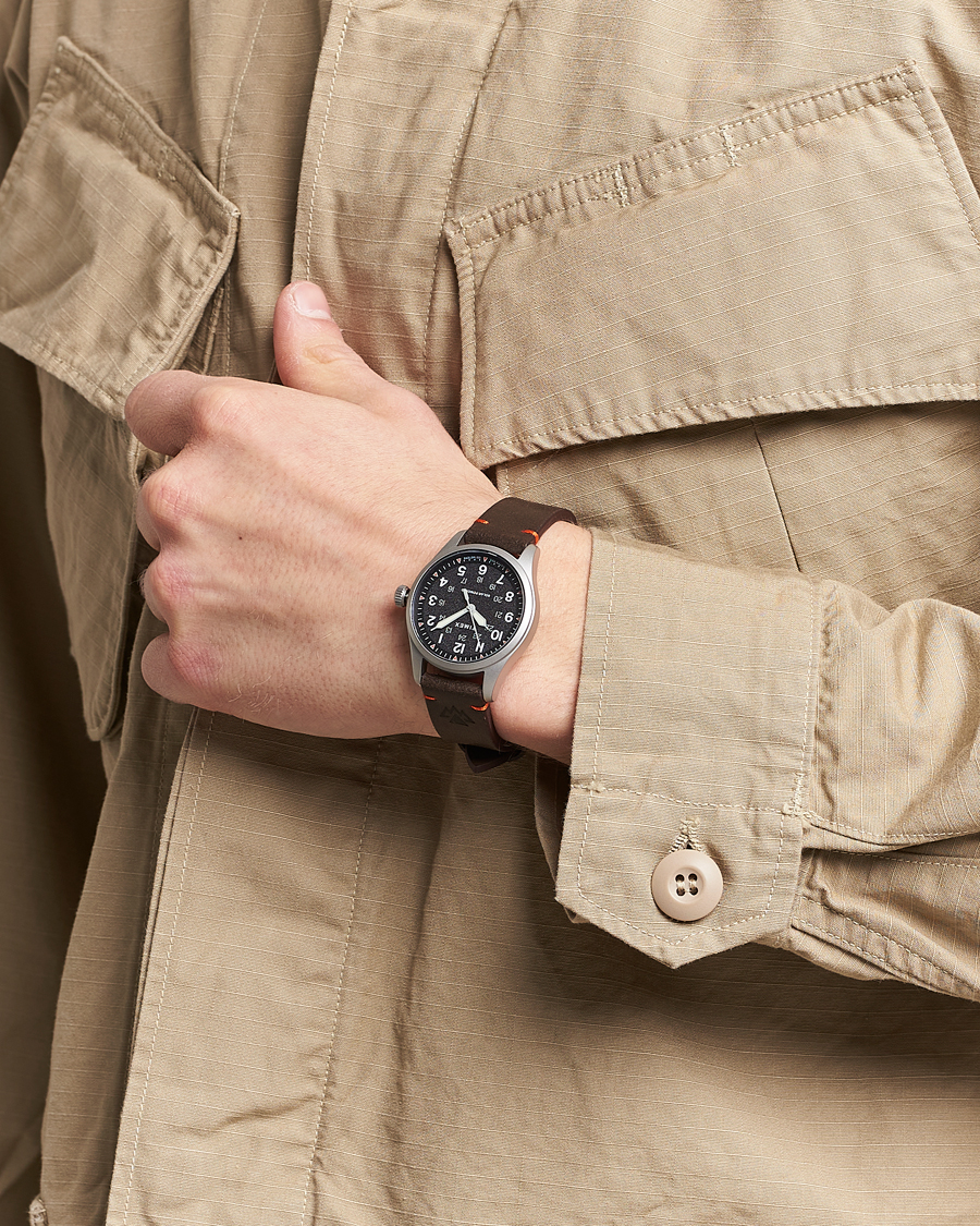 Herren | Timex Field Post Solar Watch 36mm Textured Black Dial | Timex | Field Post Solar Watch 36mm Textured Black Dial