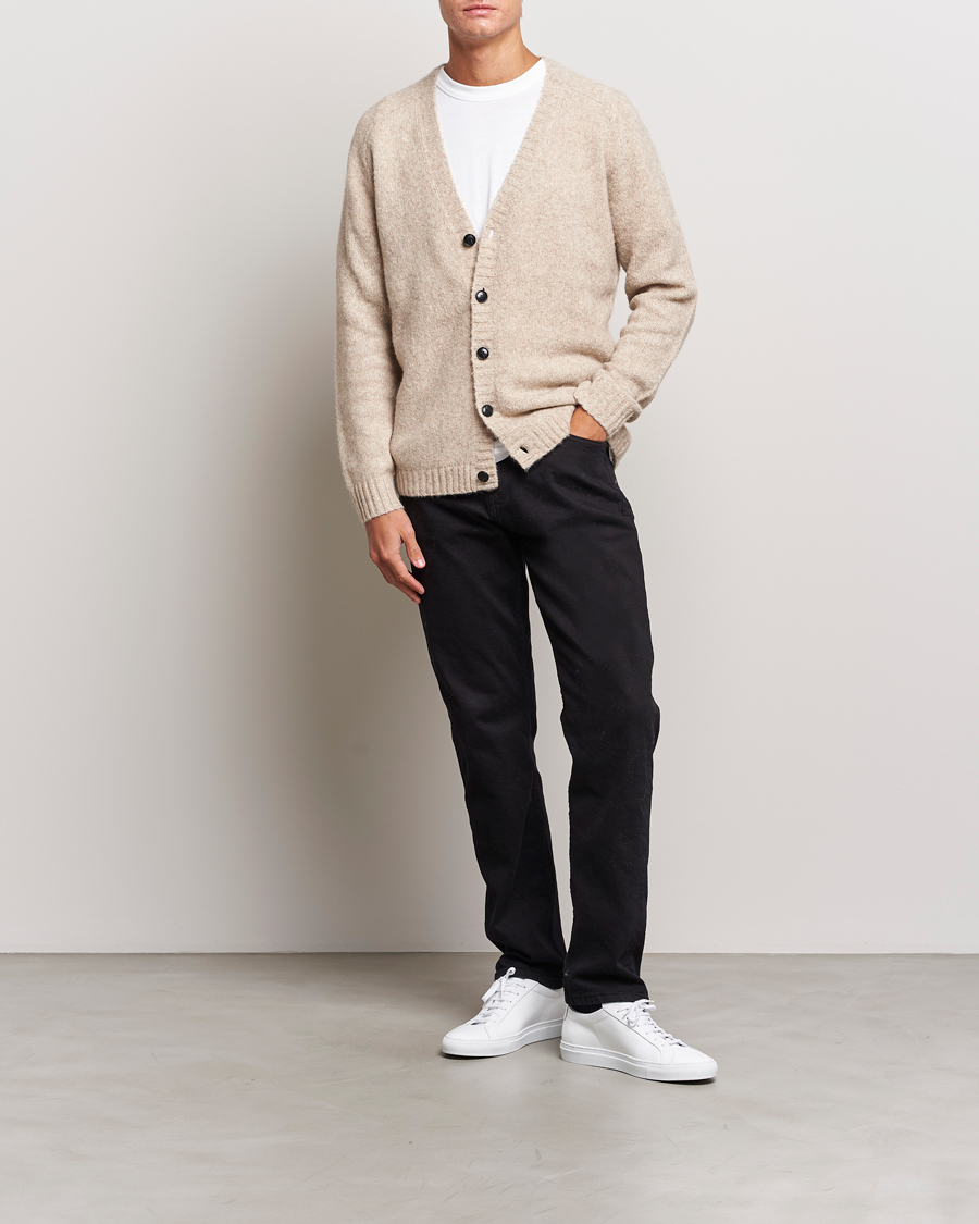 Herren | Pullover | Tiger of Sweden | Burris Cardigan Dry Sand