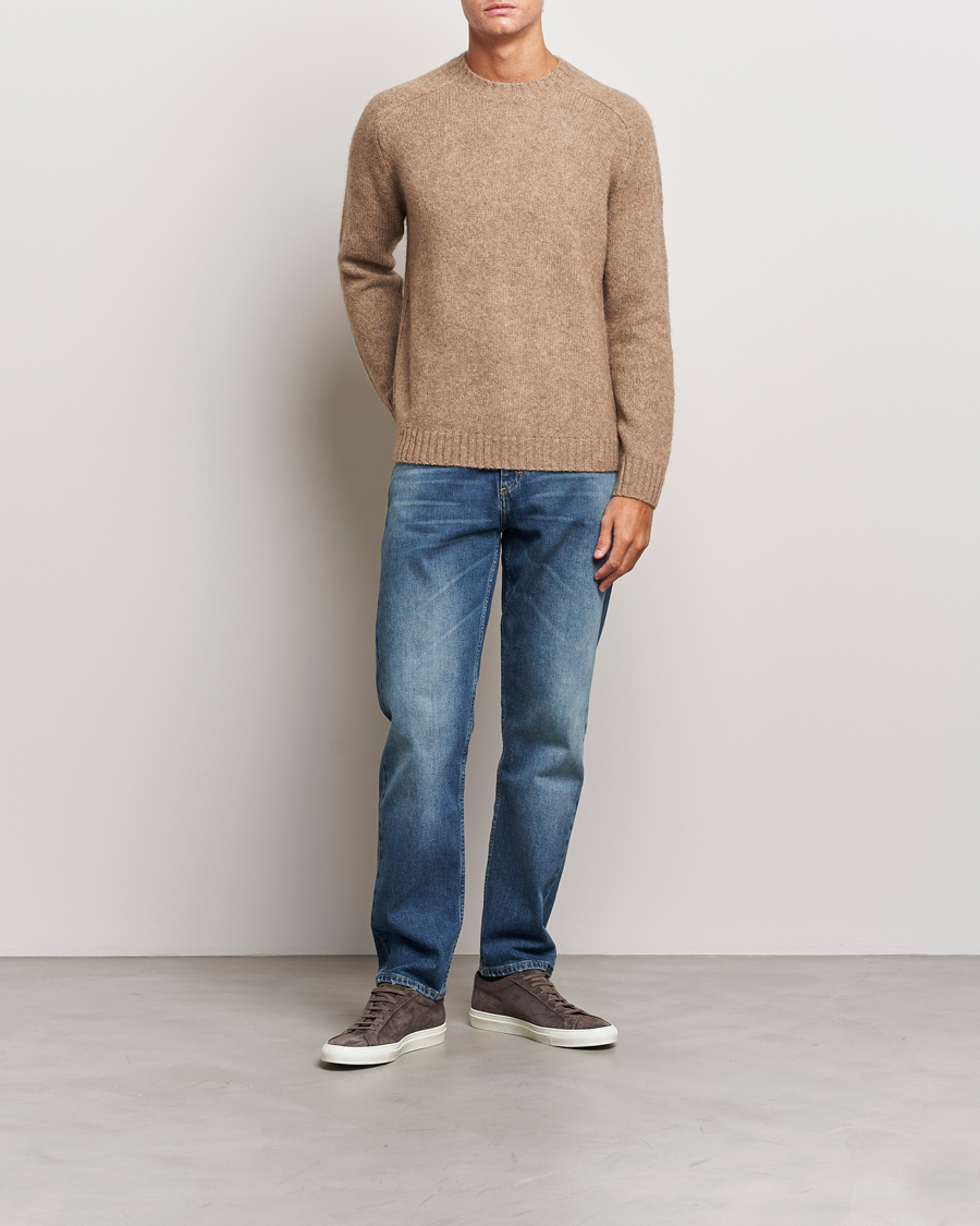 Herren | Pullover | Tiger of Sweden | Adryan Crew Neck Pullover Olive Grey