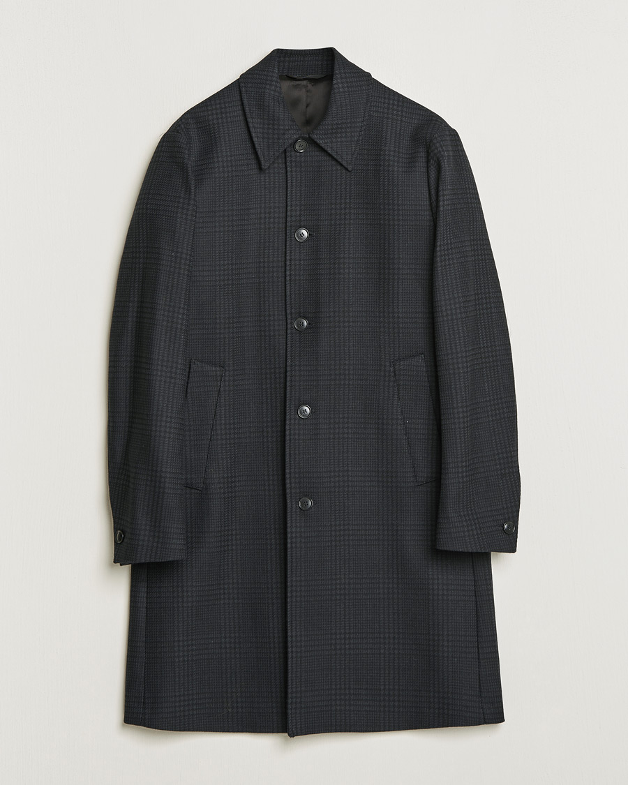 Herren | Jacken | Tiger of Sweden | Eliias Checked Coat Black