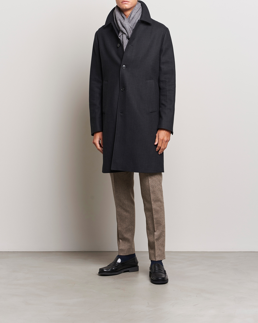 Herren | Jacken | Tiger of Sweden | Eliias Checked Coat Black