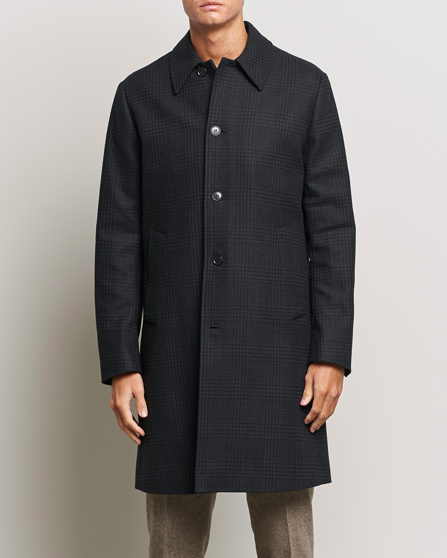 Herren | Jacken | Tiger of Sweden | Eliias Checked Coat Black
