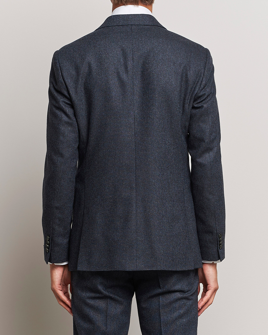Herren | Sakkos | Tiger of Sweden | Justin Brushed Wool Blazer Midnight Blue