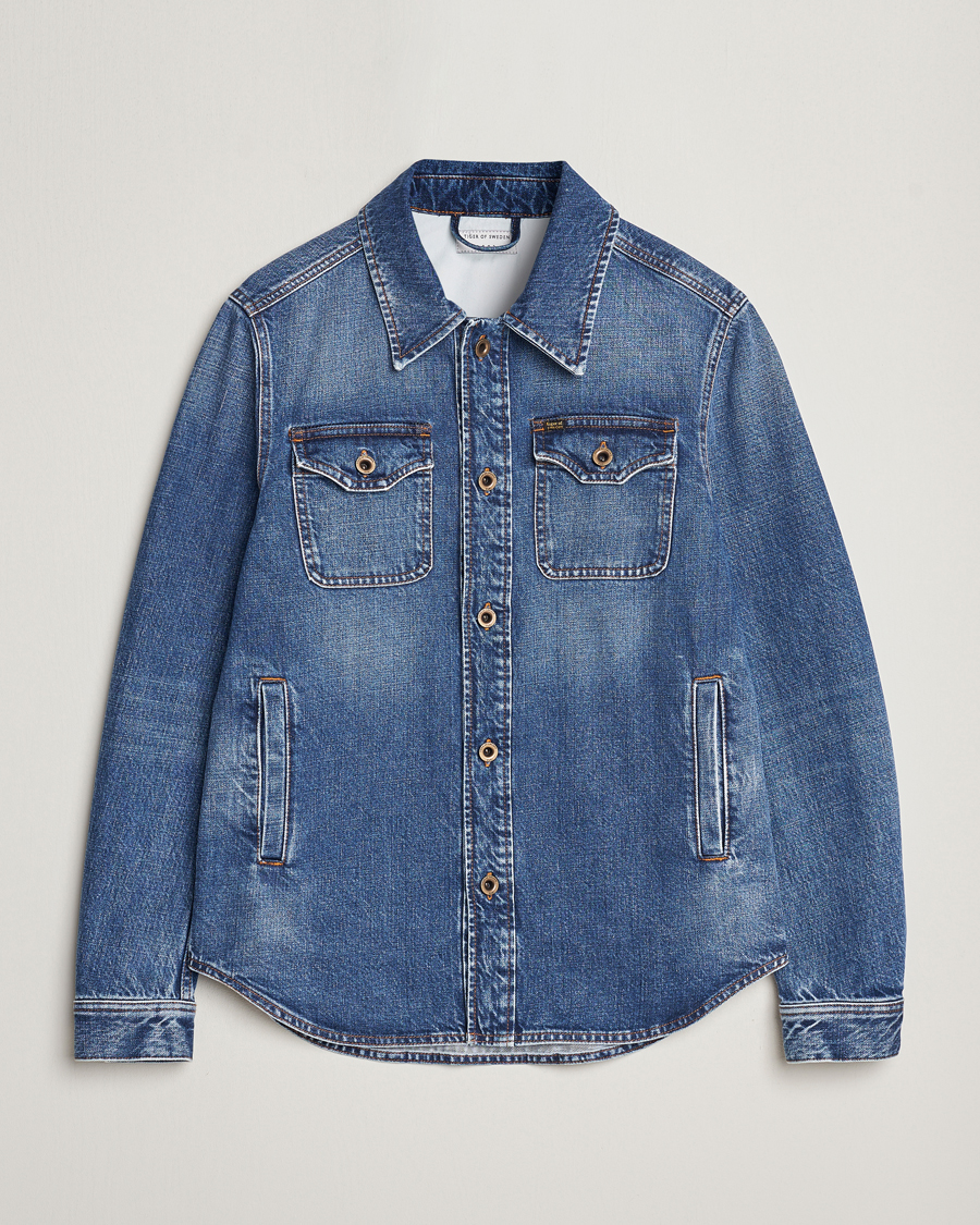 Herren | Jacken | Tiger of Sweden | Get Jeans Jacket Light Blue