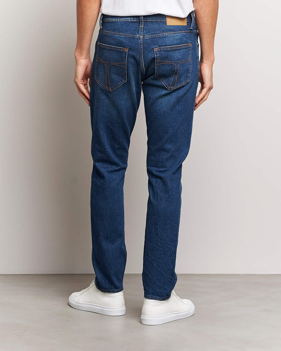 Herren | Jeans | Tiger of Sweden | Pistolero Stretch Cotton Jeans Dust Blue