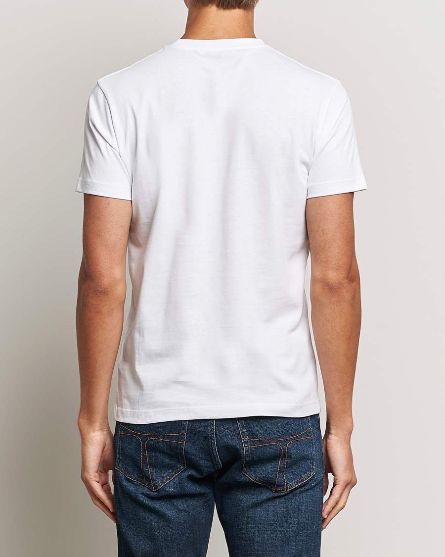 Herren | T-Shirts | Tiger of Sweden | Dillan Crew Neck Logo T-Shirt Pure White