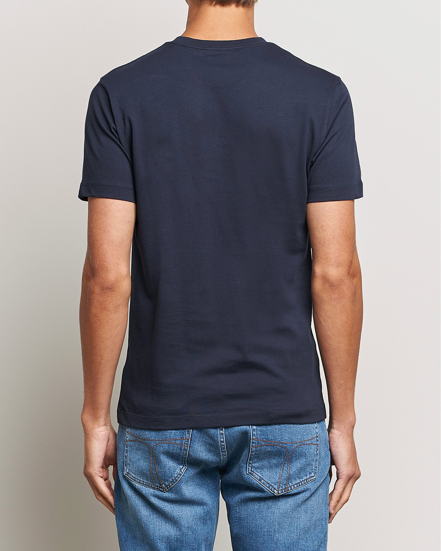 Herren | T-Shirts | Tiger of Sweden | Dillan Crew Neck Logo T-Shirt Light Ink