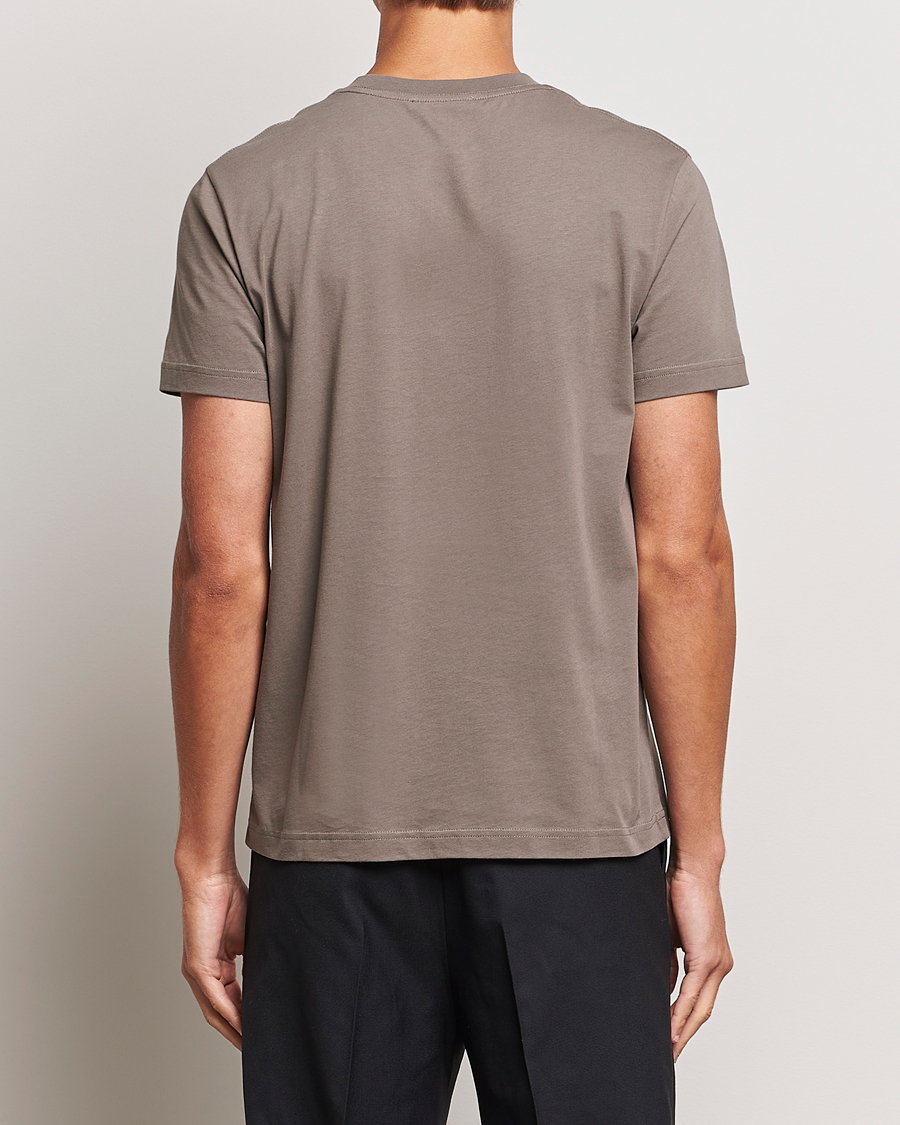 Herren | T-Shirts | Tiger of Sweden | Dillan Crew Neck T-Shirt Dark Stone