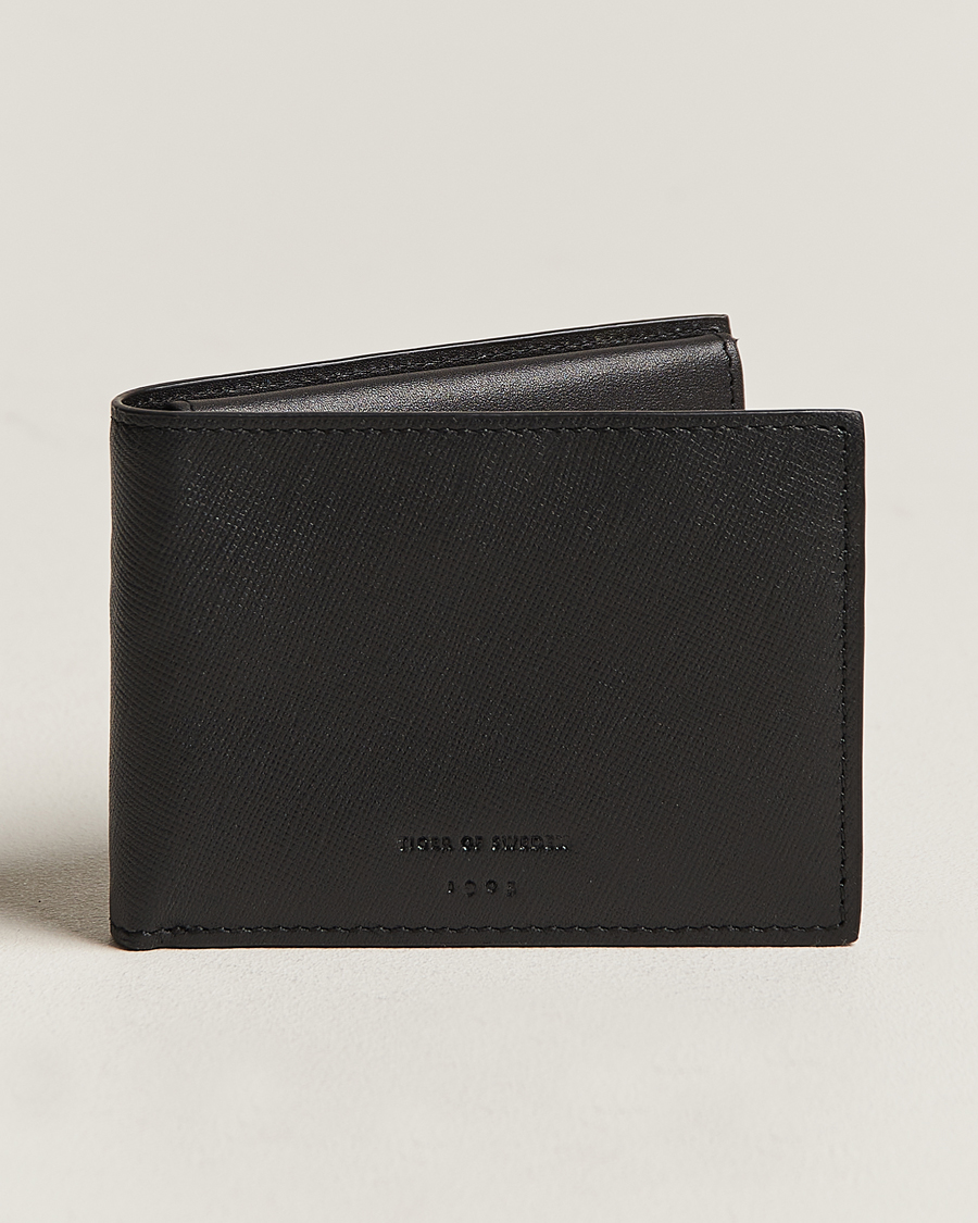 Herren | Tiger of Sweden Wivalius Leather Wallet Black | Tiger of Sweden | Wivalius Leather Wallet Black