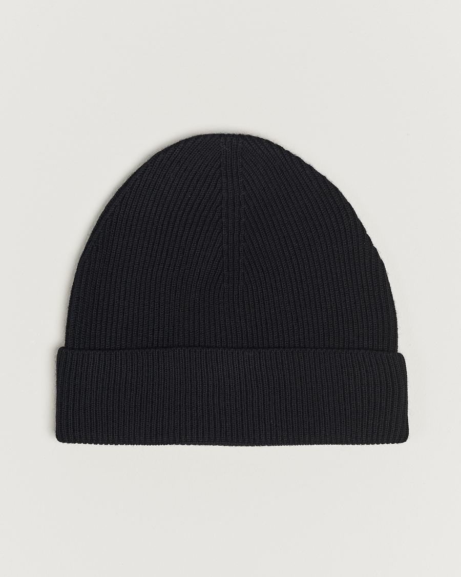 Herren | Tiger of Sweden Hedqvist Wool Beanie Black | Tiger of Sweden | Hedqvist Wool Beanie Black