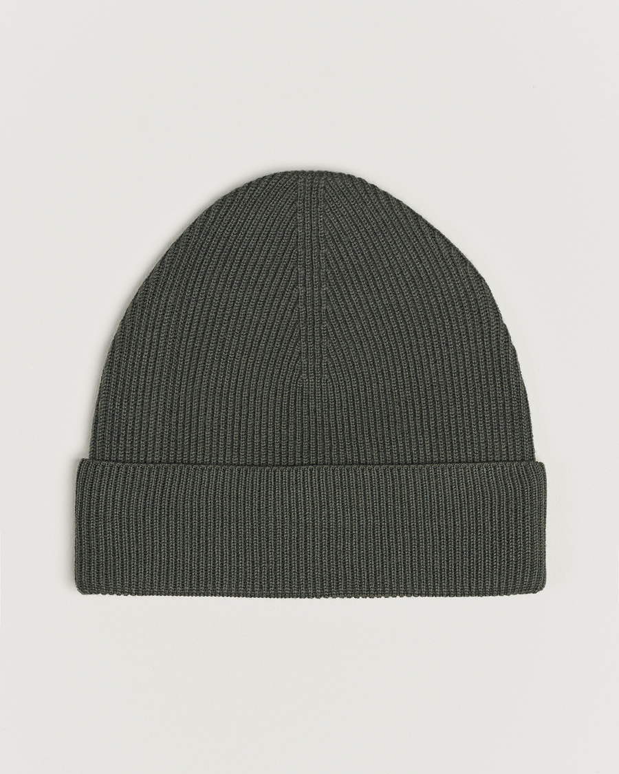 Herren | Tiger of Sweden Hedqvist Wool Beanie Forest Green | Tiger of Sweden | Hedqvist Wool Beanie Forest Green